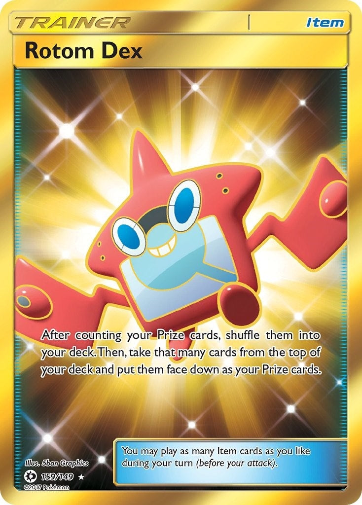 Image for Rotom Dex (Secret) (159/149) (SM Base Set) - Pokemon