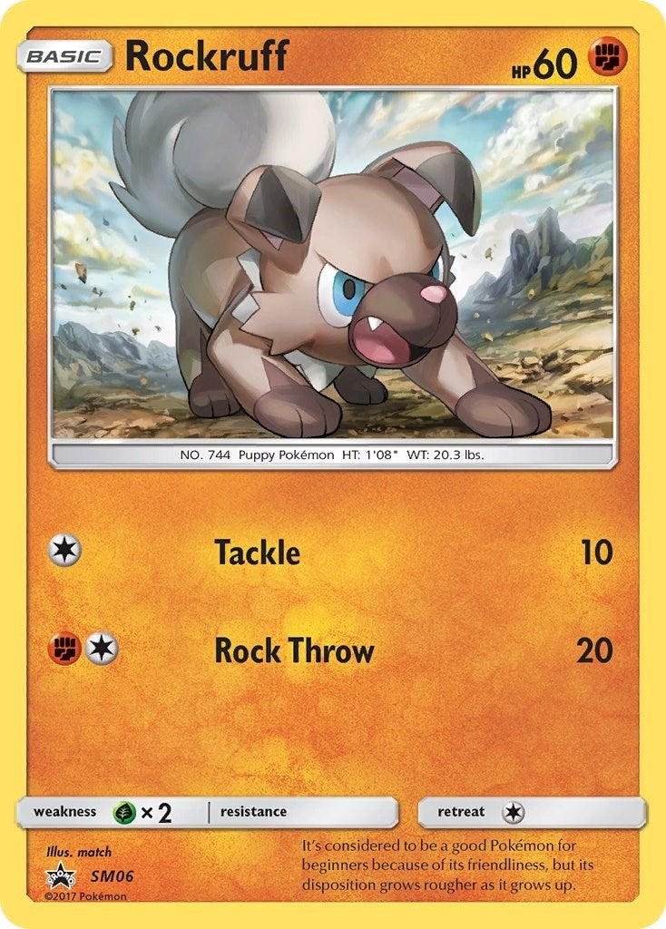 Image for Rockruff - SM06 (SM06) (SM Promos) - Pokemon