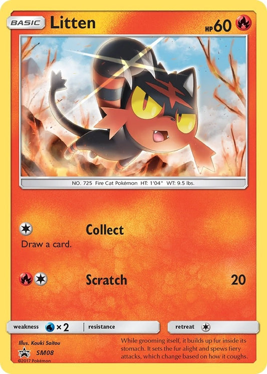 Image for Litten - SM08 (SM08) (SM Promos) - Pokemon