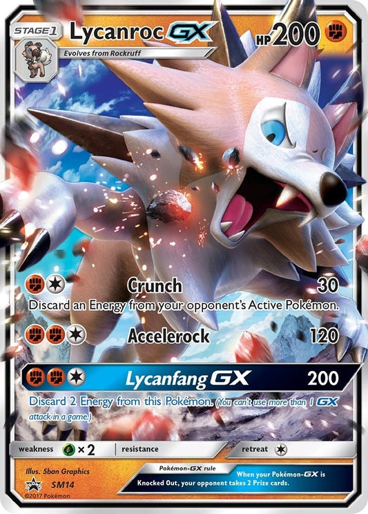 Image for Lycanroc GX - SM14 (SM14) (SM Promos) - Pokemon
