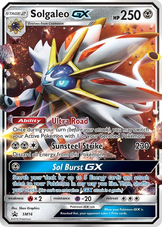 Image for Solgaleo GX - SM16 (SM16) (SM Promos) - Pokemon