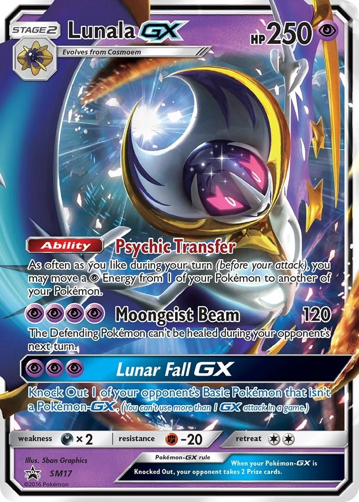 Image for Lunala GX - SM17 (SM17) (SM Promos) - Pokemon