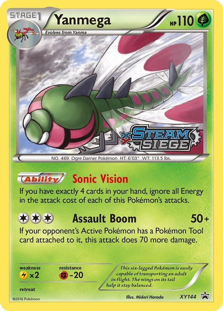 Image for Yanmega (XY Steam Siege Prerelease) (XY144) (XY Promos) - Pokemon