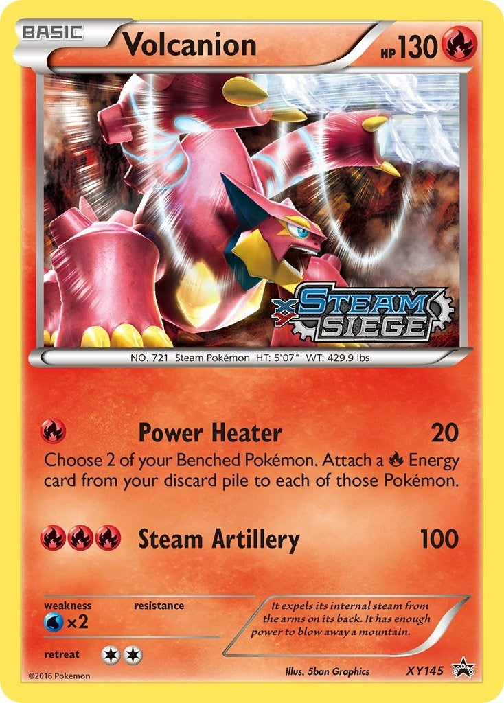 Image for Volcanion (XY Steam Siege Prerelease) (XY145) (XY Promos) - Pokemon