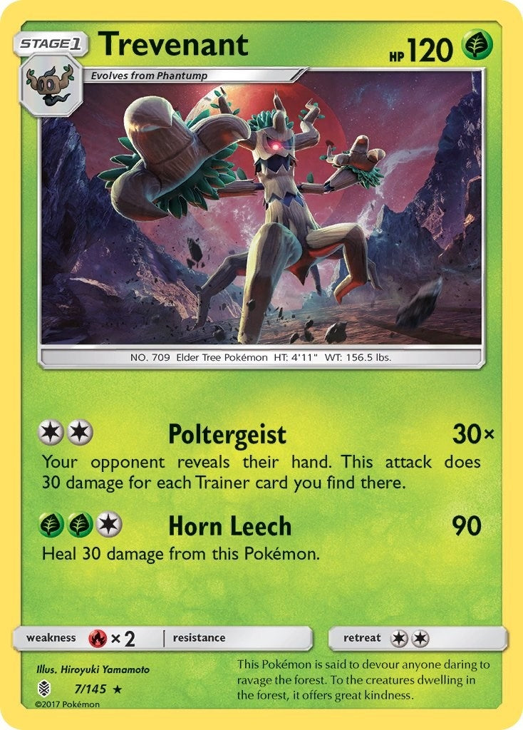 Image for Trevenant (7/145) (SM - Guardians Rising) - Pokemon