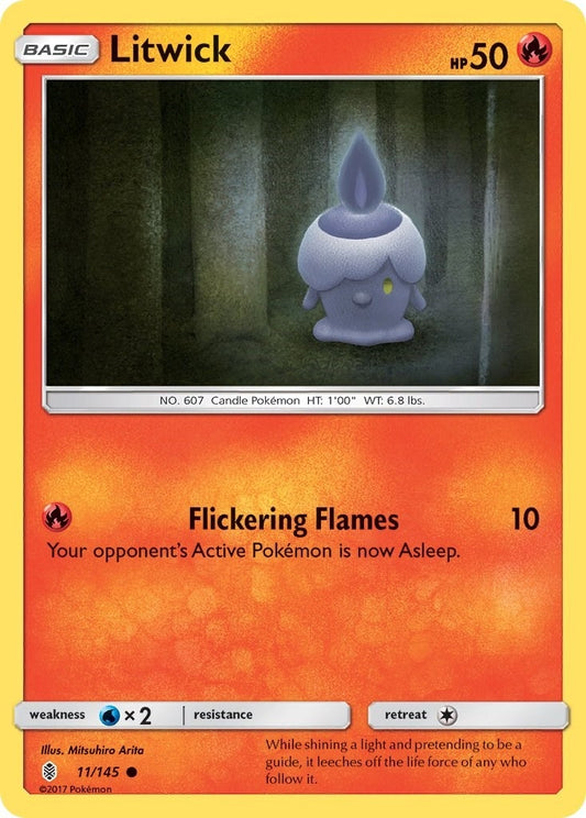 Image for Litwick (11/145) (SM - Guardians Rising) - Pokemon