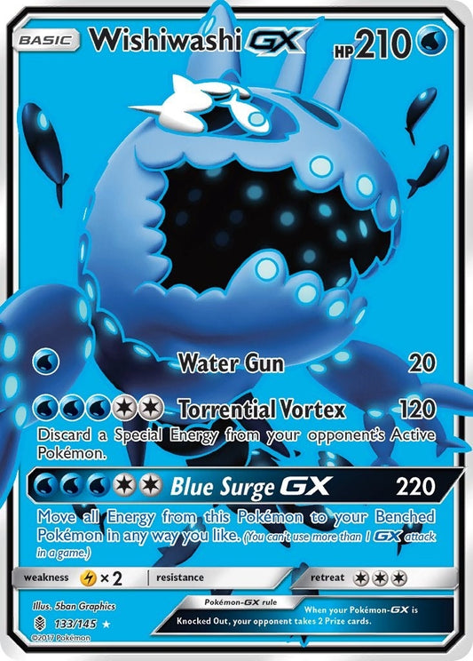 Image for Wishiwashi GX (Full Art) (133/145) (SM - Guardians Rising) - Pokemon