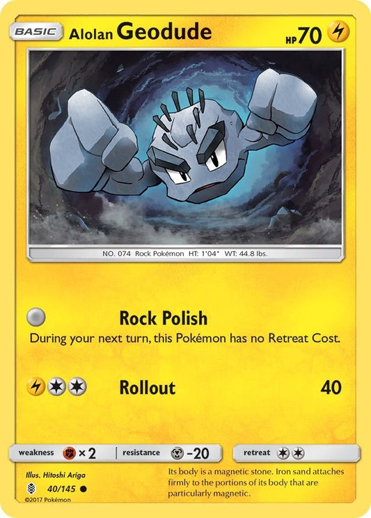 Image for Alolan Geodude (40/145) (SM - Guardians Rising) - Pokemon
