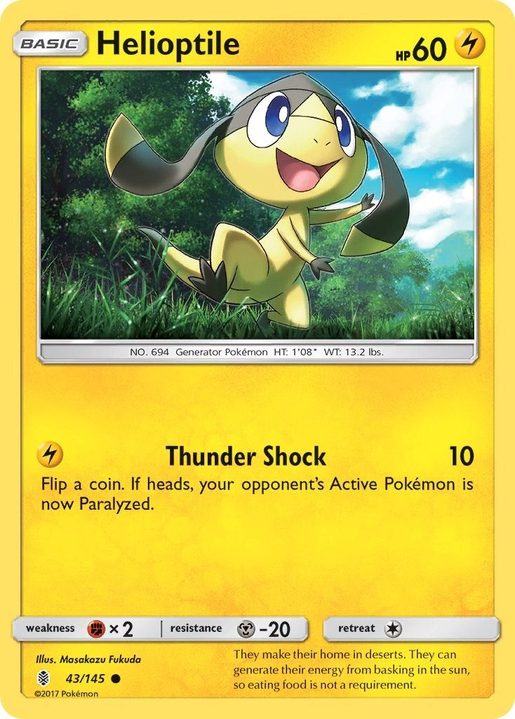 Image for Helioptile (43/145) (SM - Guardians Rising) - Pokemon