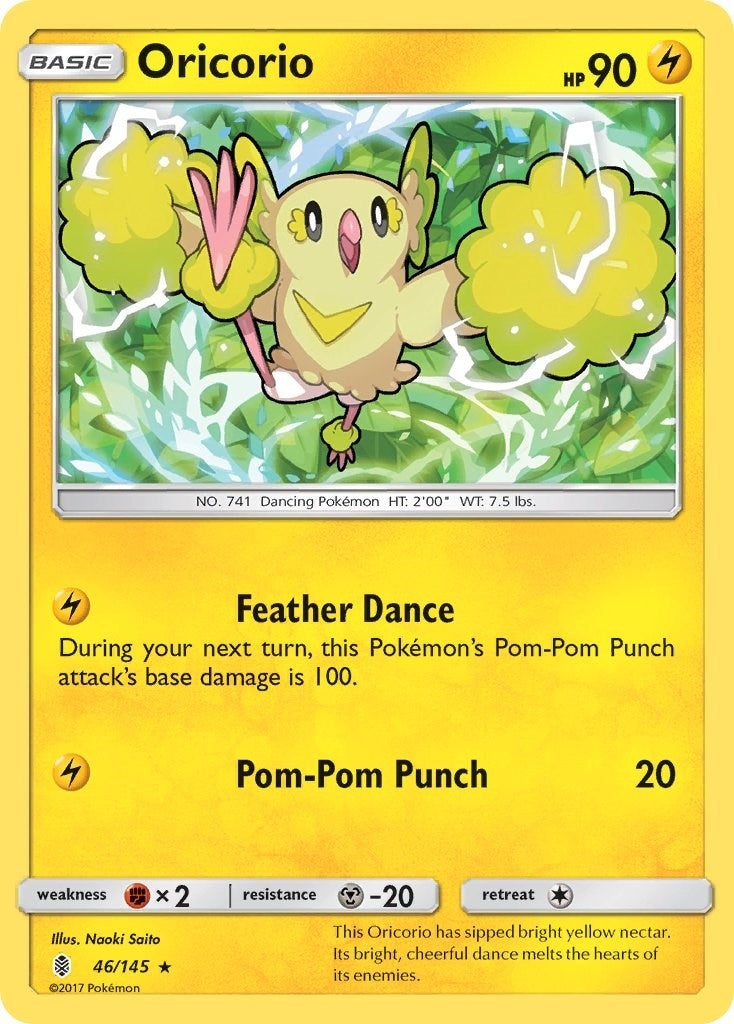 Image for Oricorio (46) (46/145) (SM - Guardians Rising) - Pokemon