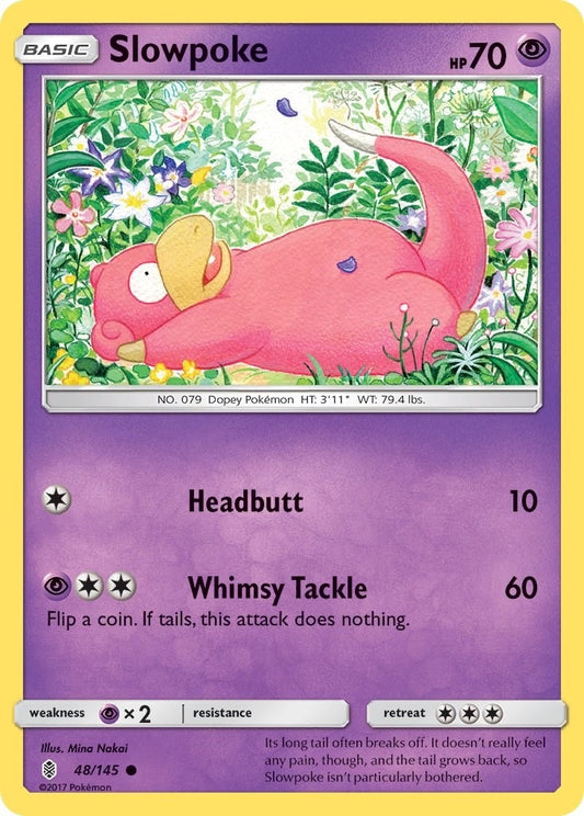 Image for Slowpoke (48/145) (SM - Guardians Rising) - Pokemon