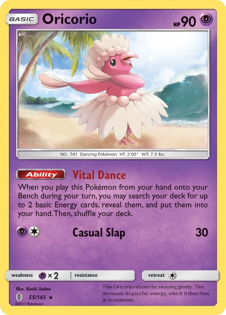Image for Oricorio (55) (55/145) (SM - Guardians Rising) - Pokemon