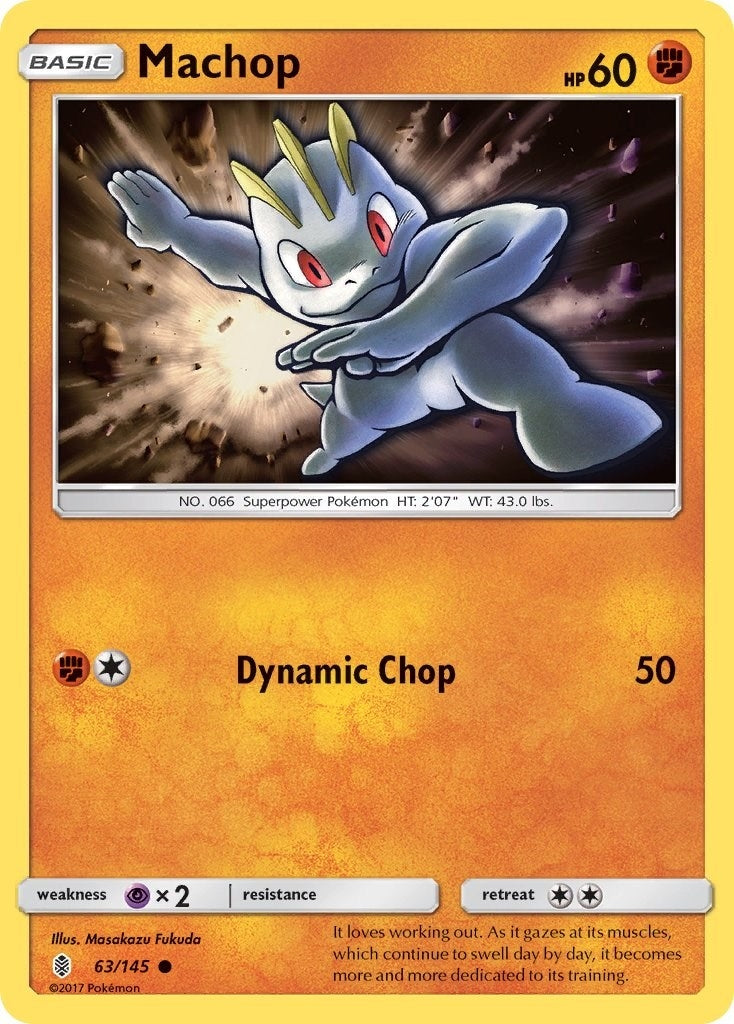 Image for Machop (63) (63/145) (SM - Guardians Rising) - Pokemon