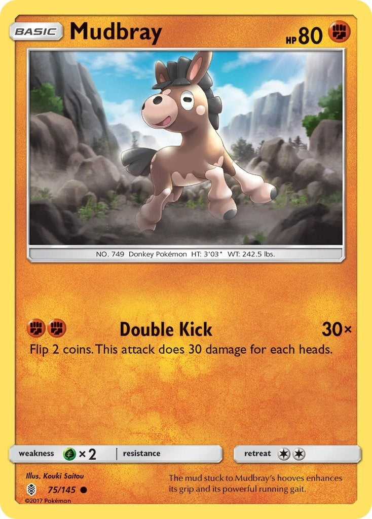 Image for Mudbray (75/145) (SM - Guardians Rising) - Pokemon