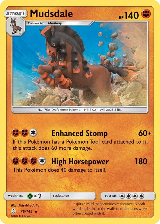 Image for Mudsdale (76/145) (SM - Guardians Rising) - Pokemon
