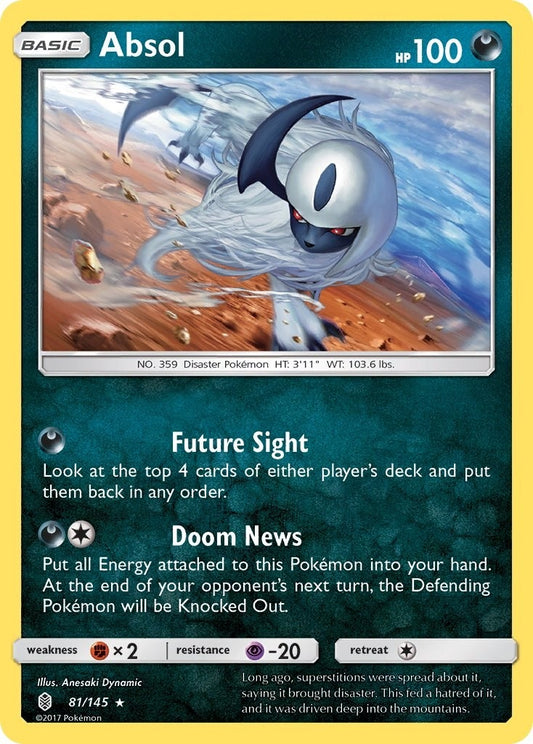 Image for Absol (81/145) (SM - Guardians Rising) - Pokemon