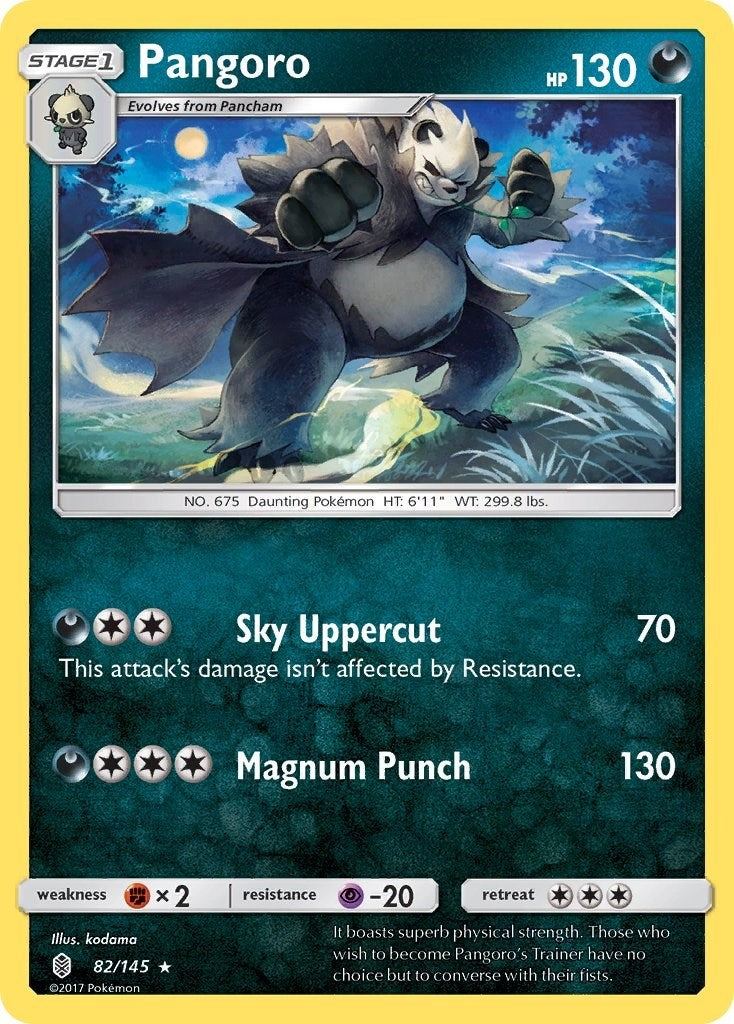 Image for Pangoro (82/145) (SM - Guardians Rising) - Pokemon