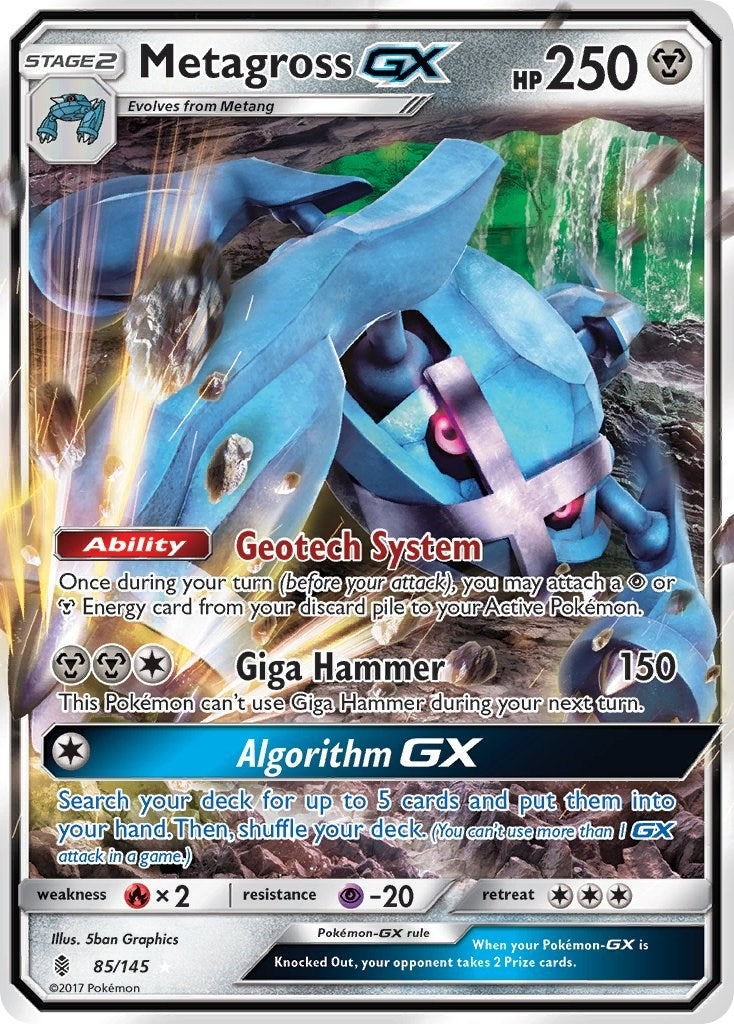 Image for Metagross GX (85/145) (SM - Guardians Rising) - Pokemon