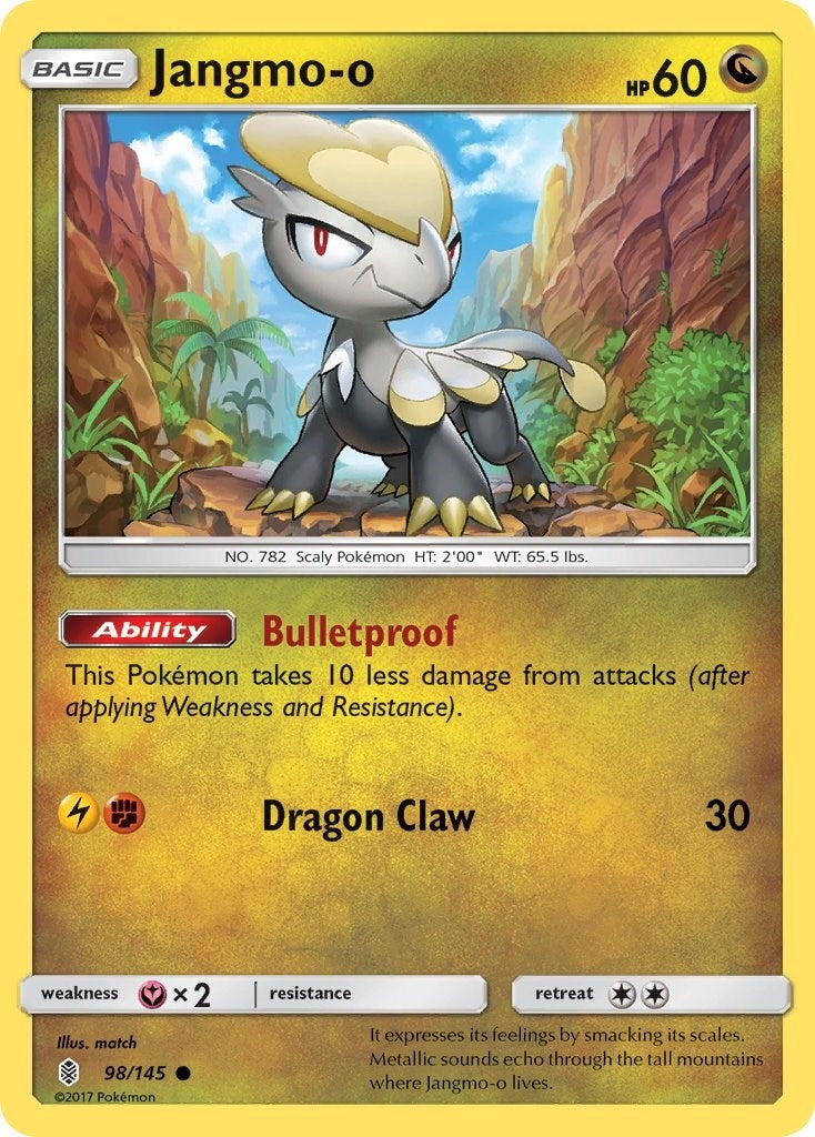 Image for Jangmo-o (98/145) (SM - Guardians Rising) - Pokemon