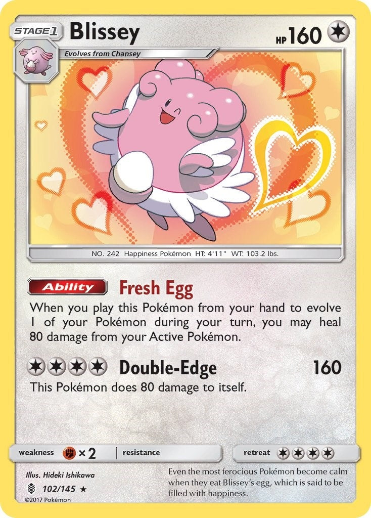 Image for Blissey (102/145) (SM - Guardians Rising) - Pokemon