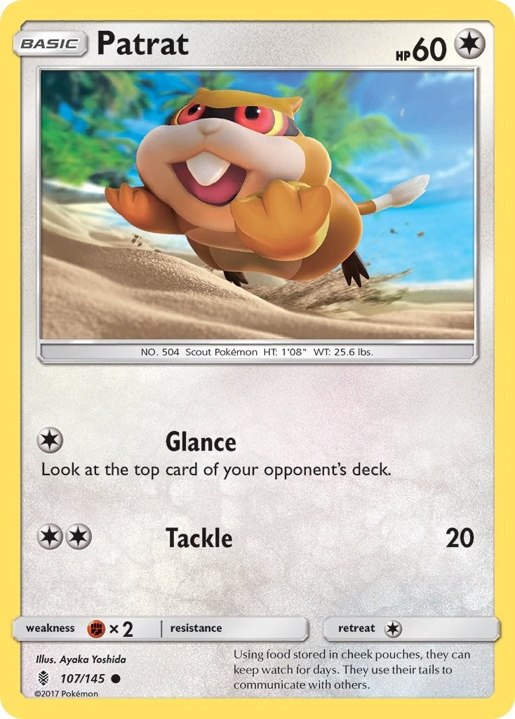 Image for Patrat (107/145) (SM - Guardians Rising) - Pokemon