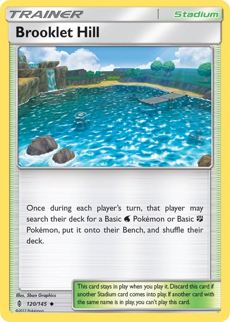 Image for Brooklet Hill (120/145) (SM - Guardians Rising) - Pokemon