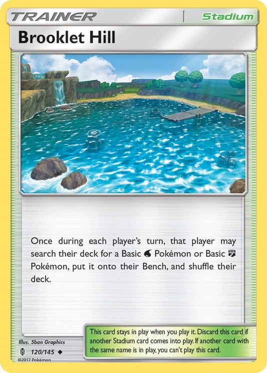 Image for Brooklet Hill (120/145) (SM - Guardians Rising) - Pokemon
