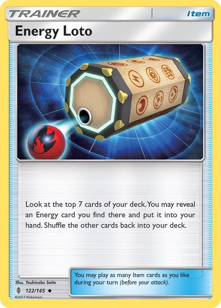 Image for Energy Loto (122/145) (SM - Guardians Rising) - Pokemon