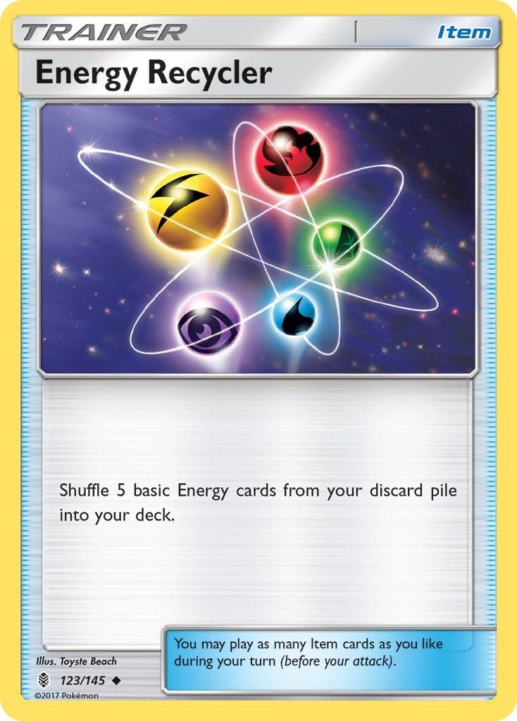 Image for Energy Recycler (123/145) (SM - Guardians Rising) - Pokemon