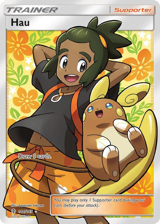 Image for Hau (Full Art) (144/145) (SM - Guardians Rising) - Pokemon