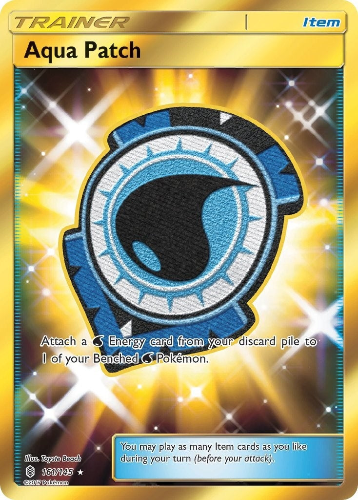 Image for Aqua Patch (Secret) (161/145) (SM - Guardians Rising) - Pokemon