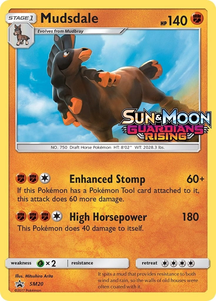 Image for Mudsdale - SM20 (Prerelease) (SM20) (SM Promos) - Pokemon