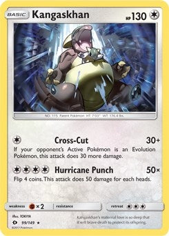 Image for Kangaskhan - 99/149 (SM Base Set) (099/149) (Deck Exclusives) - Pokemon