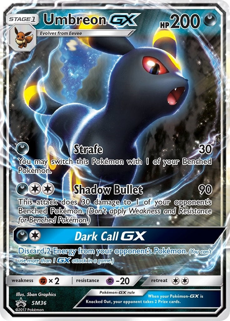 Image for Umbreon GX - SM36 (SM36) (SM Promos) - Pokemon