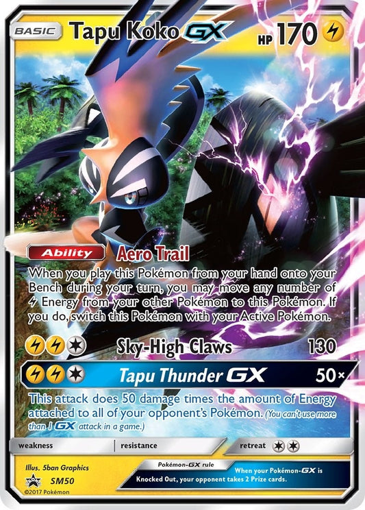 Image for Tapu Koko GX - SM50 (SM50) (SM Promos) - Pokemon