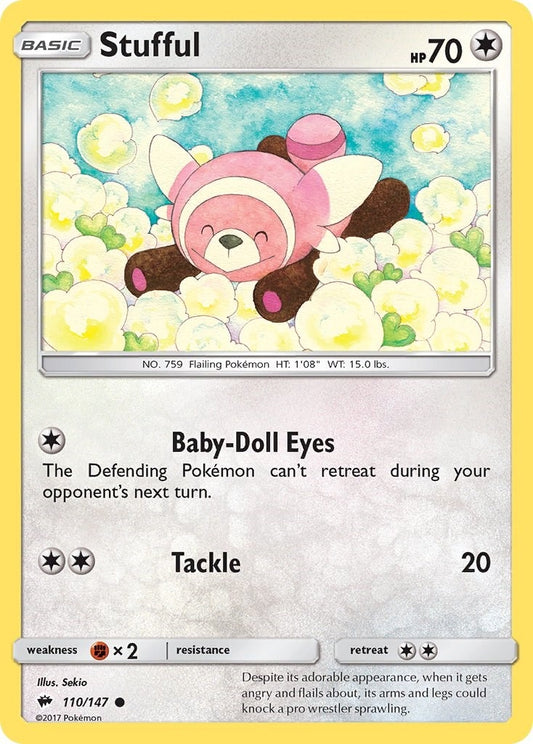 Image for Stufful (110/147) (SM - Burning Shadows) - Pokemon