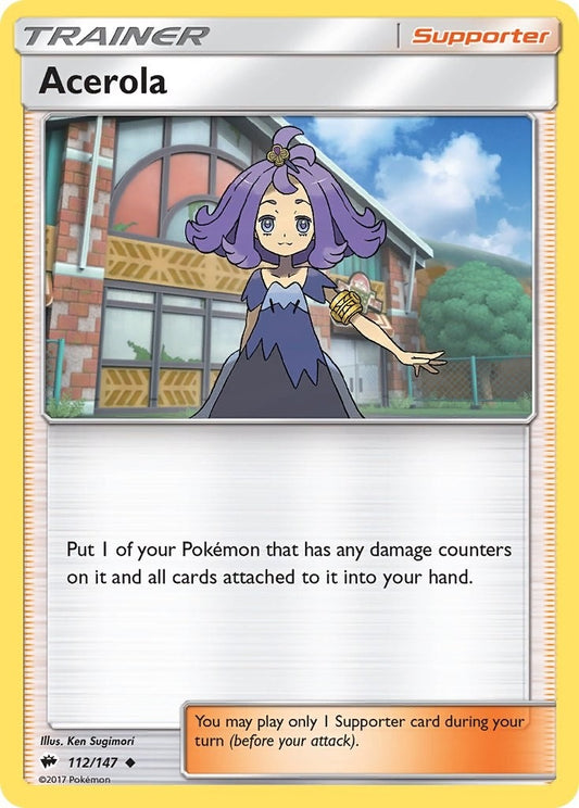 Image for Acerola (112/147) (SM - Burning Shadows) - Pokemon