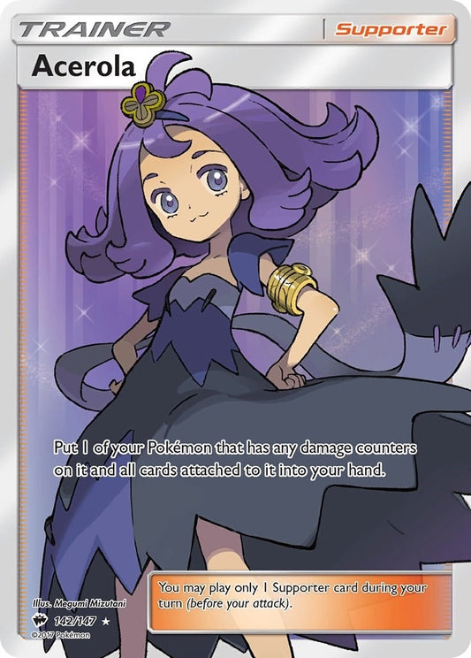 Image for Acerola (Full Art) (142/147) (SM - Burning Shadows) - Pokemon