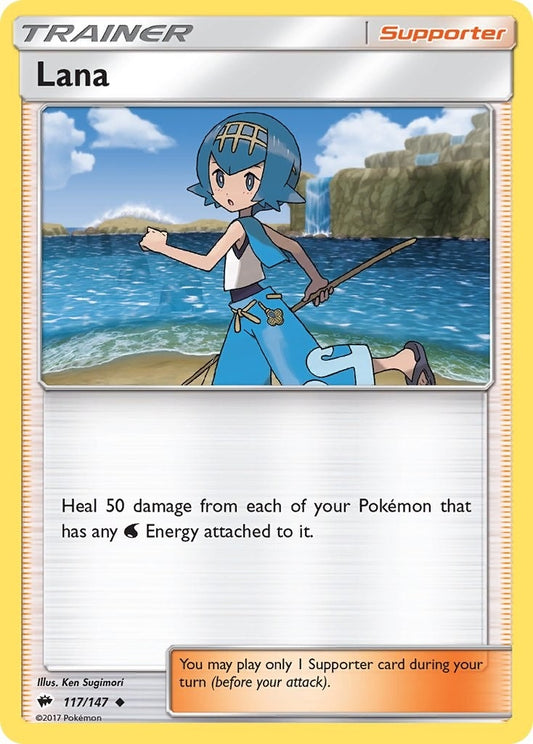 Image for Lana (117/147) (SM - Burning Shadows) - Pokemon