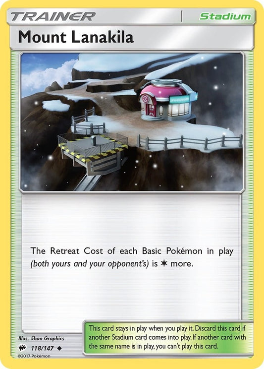 Image for Mount Lanakila (118/147) (SM - Burning Shadows) - Pokemon