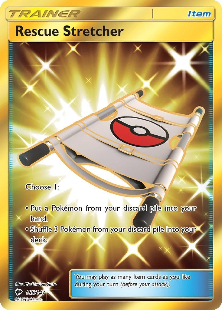 Image for Rescue Stretcher (Secret) (165/147) (SM - Burning Shadows) - Pokemon