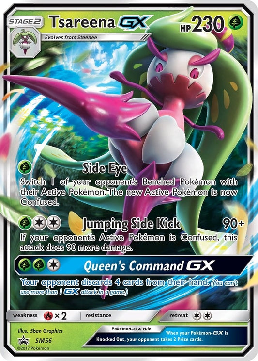 Image for Tsareena GX - SM56 (SM56) (SM Promos) - Pokemon