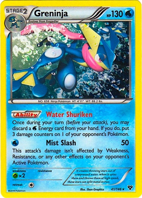 Image for Greninja - 41/146 (Cosmos Holo) (041/146) (Blister Exclusives) - Pokemon