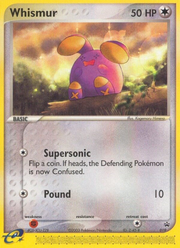 Image for Whismur - 019 (Target Promo) (019) (Nintendo Promos) - Pokemon