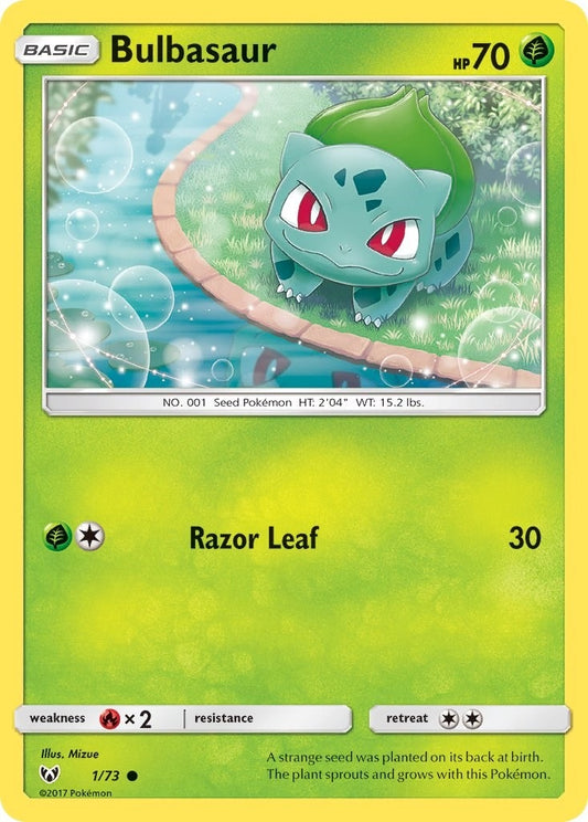 Image for Bulbasaur (1/73) (Shining Legends) - Pokemon