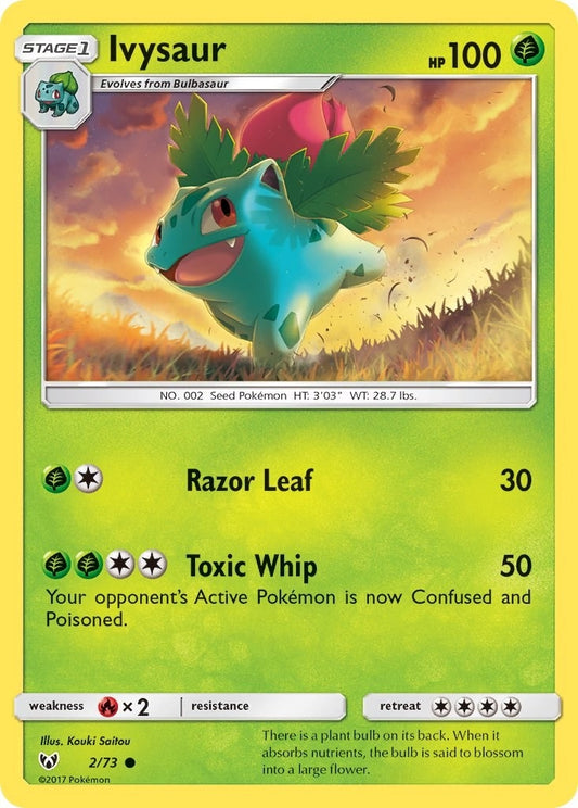 Image for Ivysaur (2/73) (Shining Legends) - Pokemon