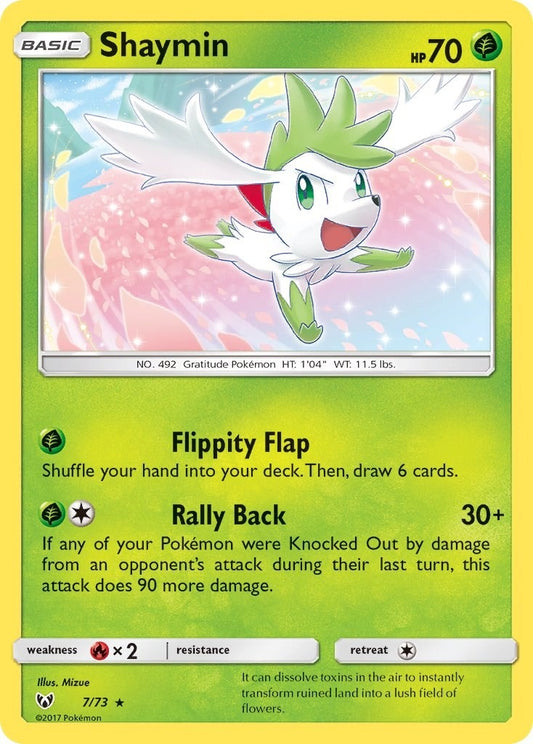 Image for Shaymin (7/73) (Shining Legends) - Pokemon