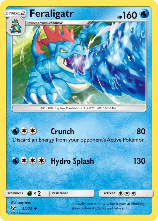 Image for Feraligatr (20/73) (Shining Legends) - Pokemon