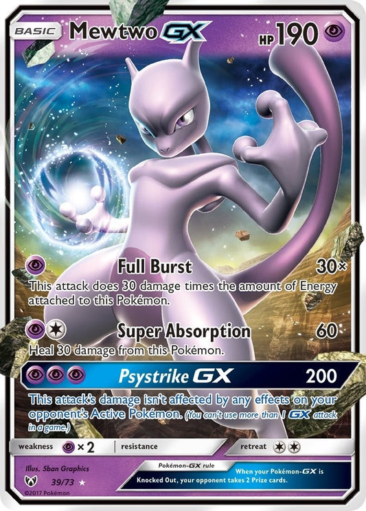 Image for Mewtwo GX (39/73) (Shining Legends) - Pokemon