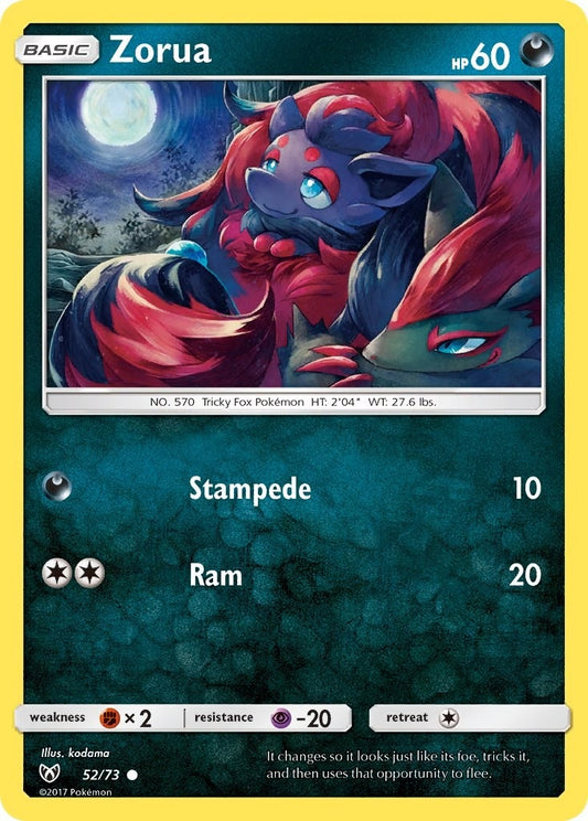Image for Zorua (52/73) (Shining Legends) - Pokemon